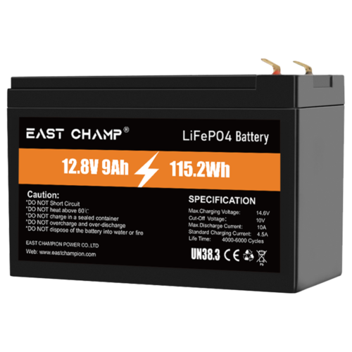 12.8V9AH LITHIUM BATTERY