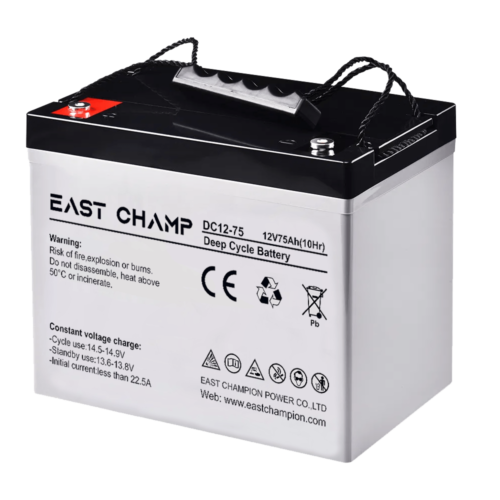 DC12-75 12V75AH Deep Cycle VRLA Battery