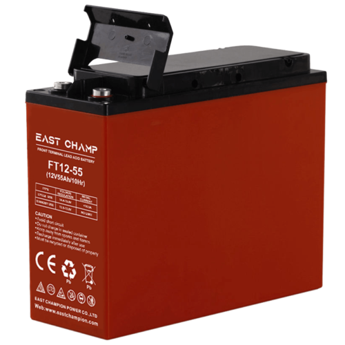 FT12-55 12V55AH Front Terminal Lead Acid Battery
