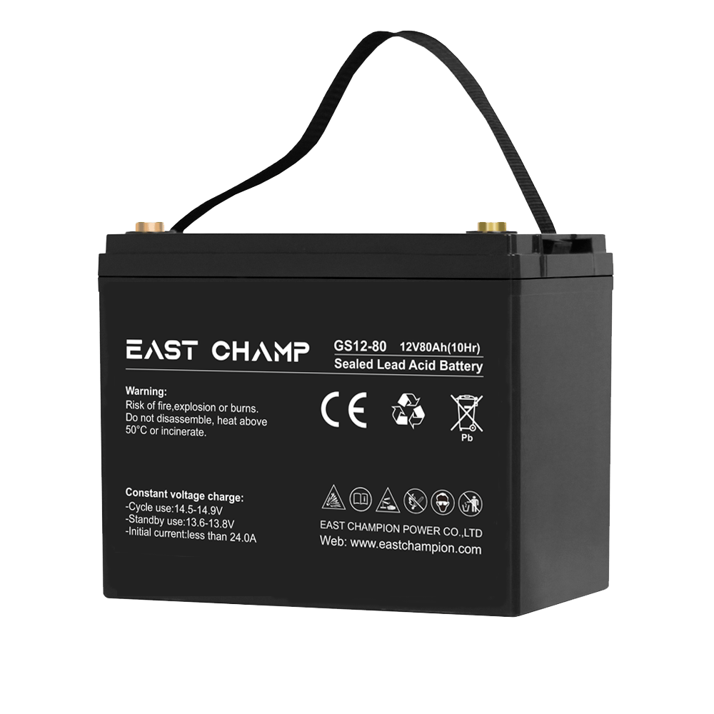 12V80AH lead acid battery | SLA | Solar battery | EAST CHAMP